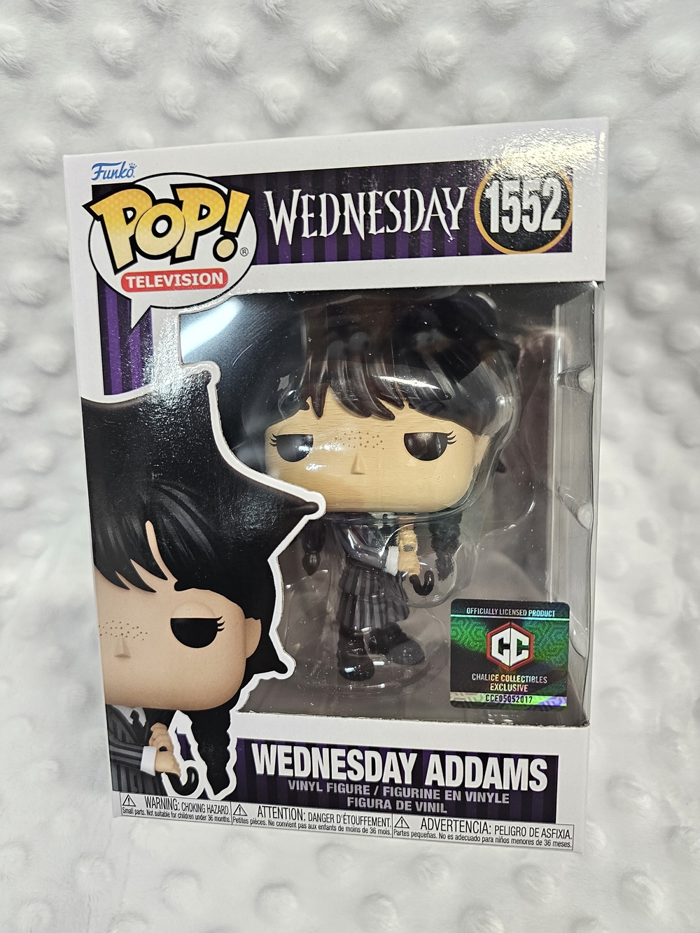 Funko Pop! Television Wednesday Addams #1552 - Black & Purple